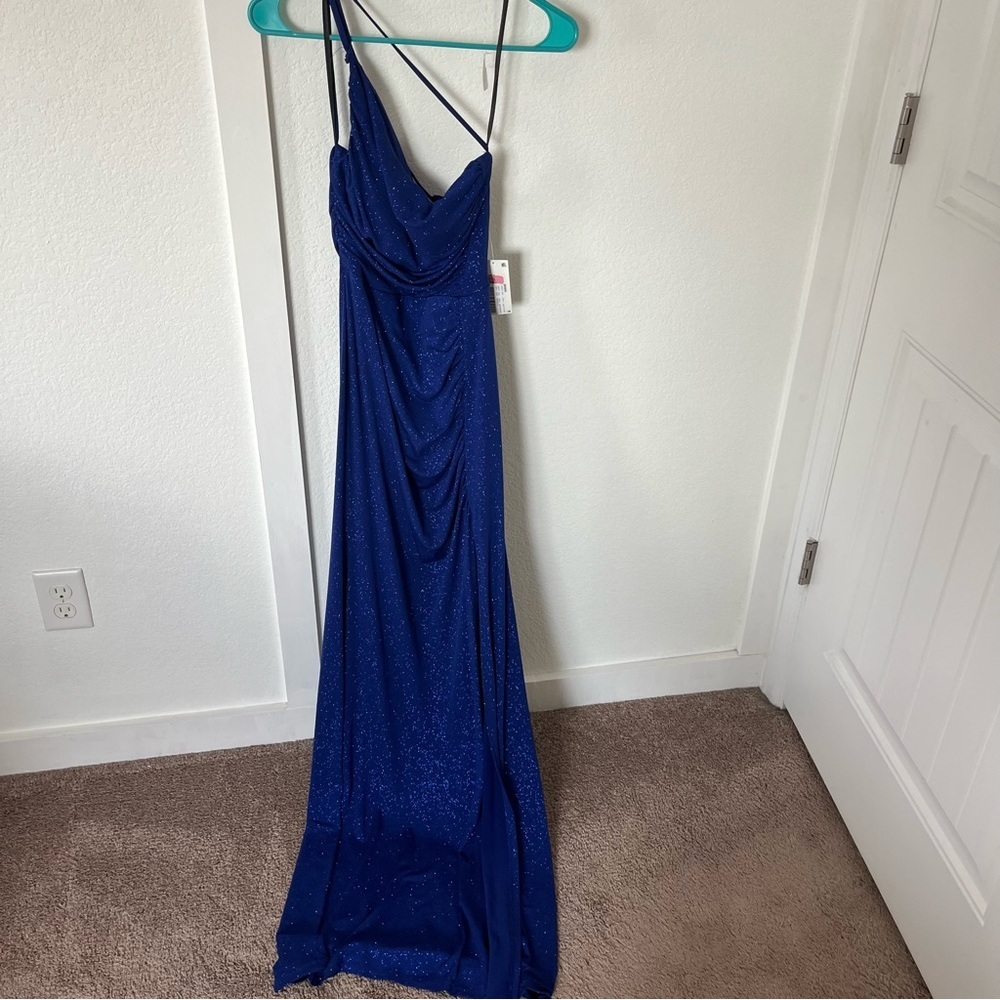 Vintage Next Up Women's 5/6 One Shoulder Formal Dress NWT